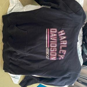 black harley davison sweater